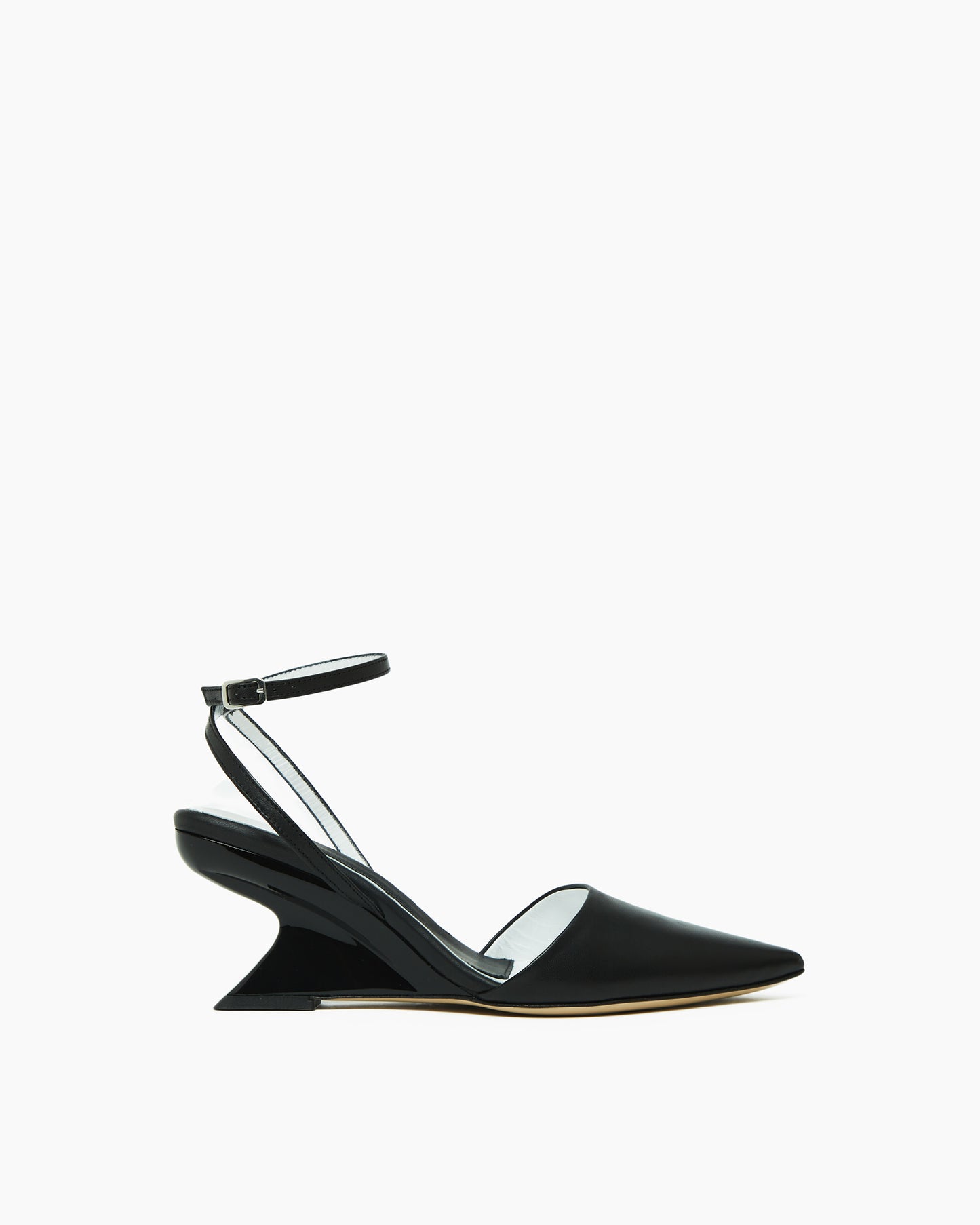 _MALLONI Decolletè sling back NERO
