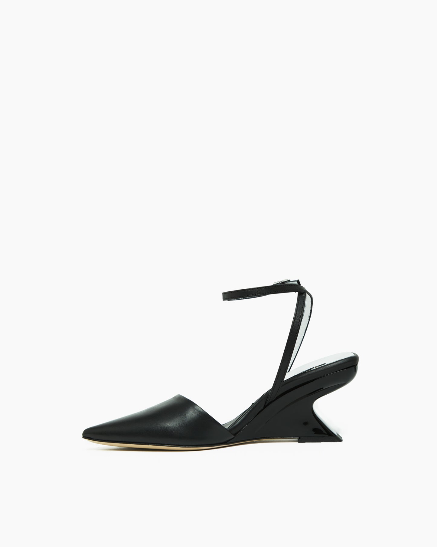 _MALLONI Decolletè sling back NERO
