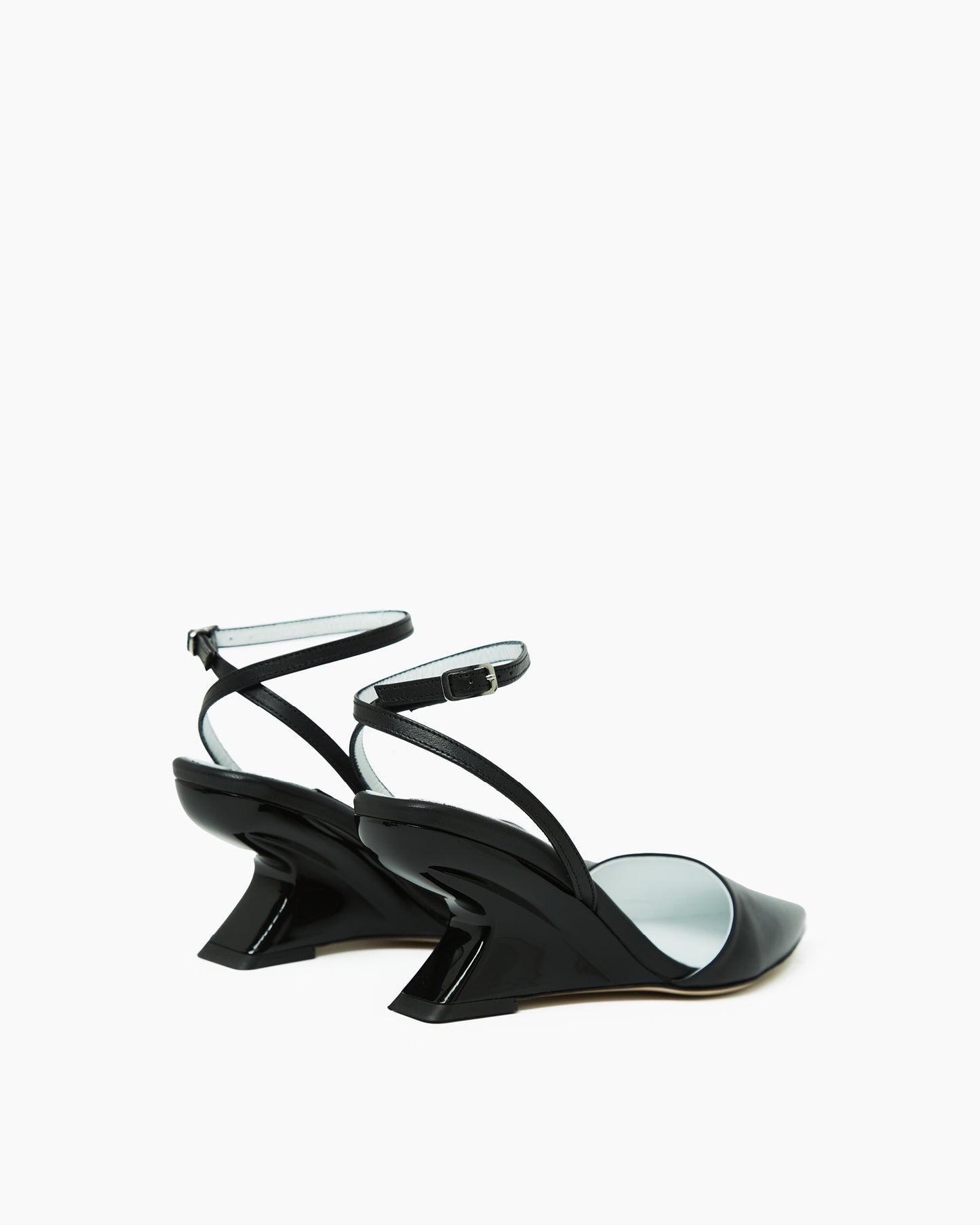 _MALLONI Decolletè sling back NERO