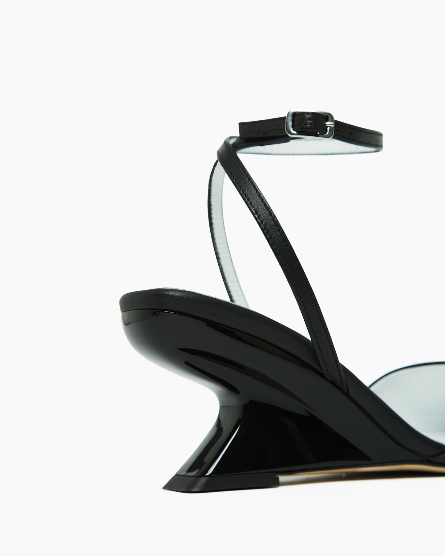 _MALLONI Decolletè sling back NERO