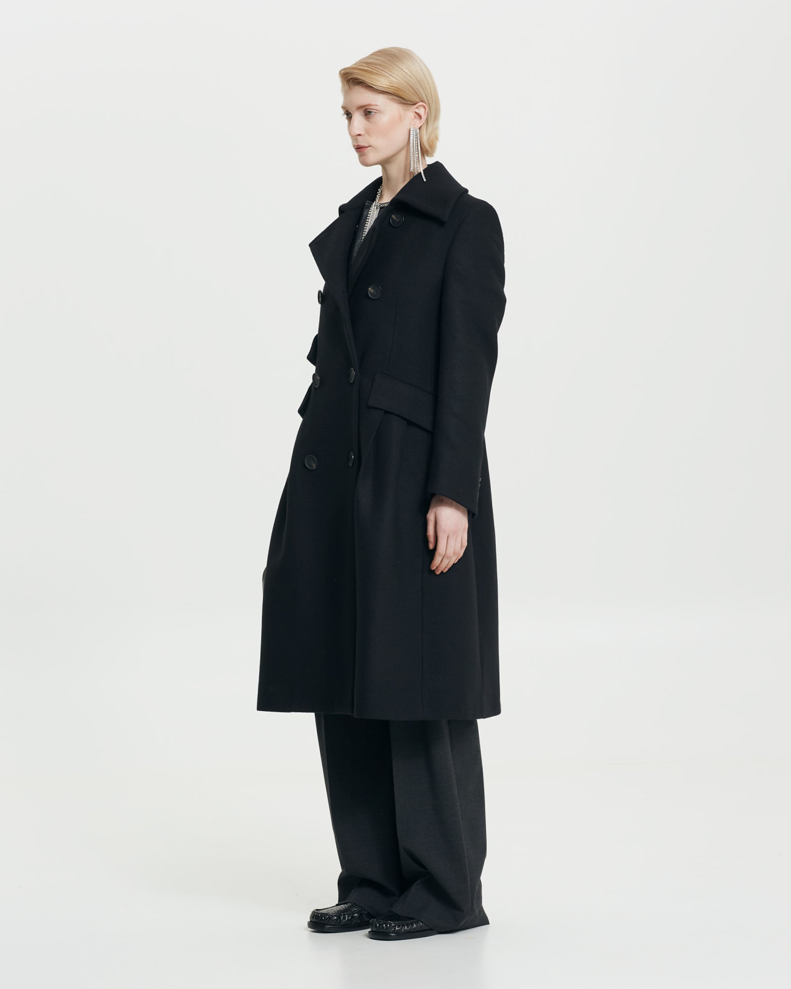 _MALLONI Cappotto  NERO