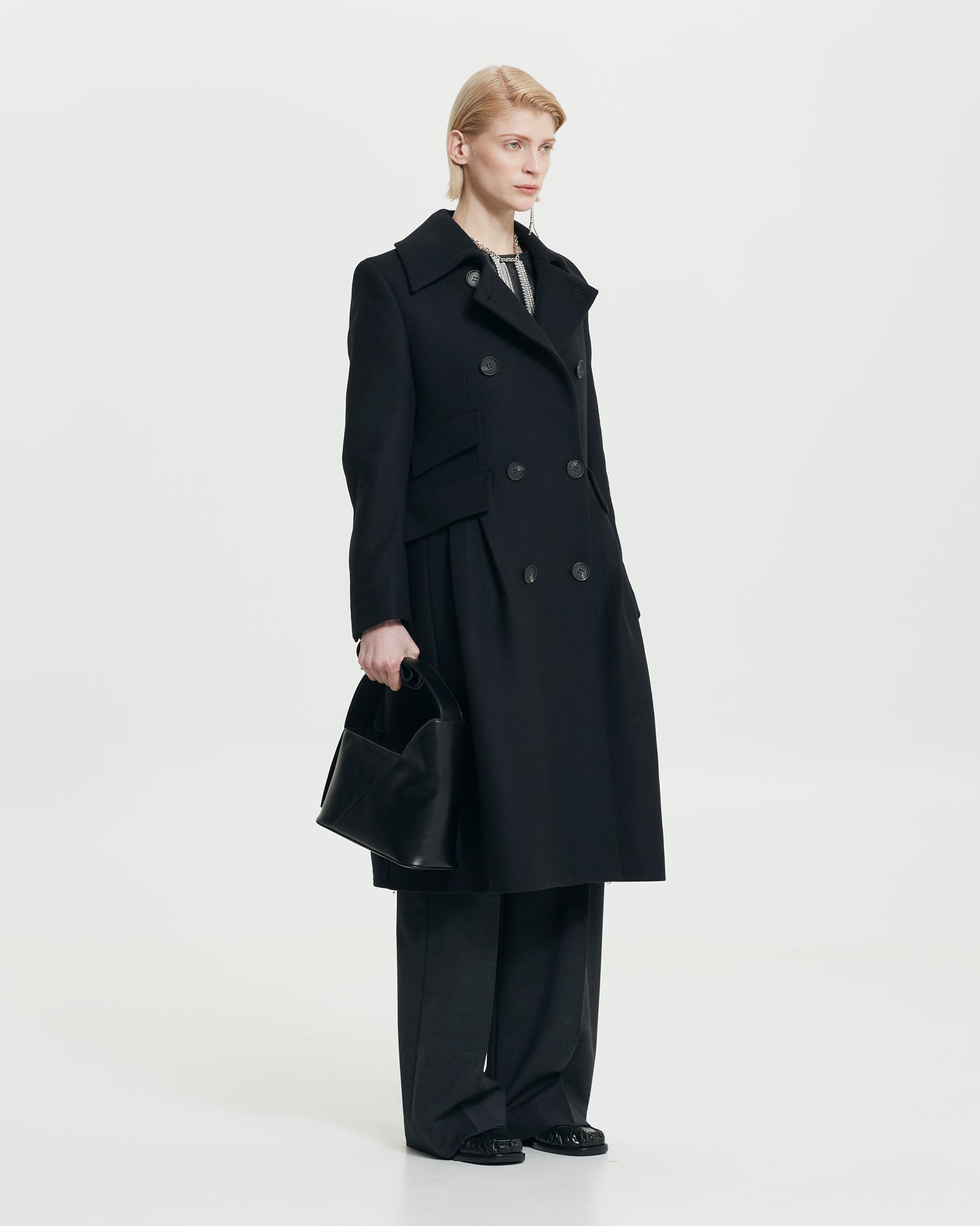 _MALLONI Cappotto  NERO