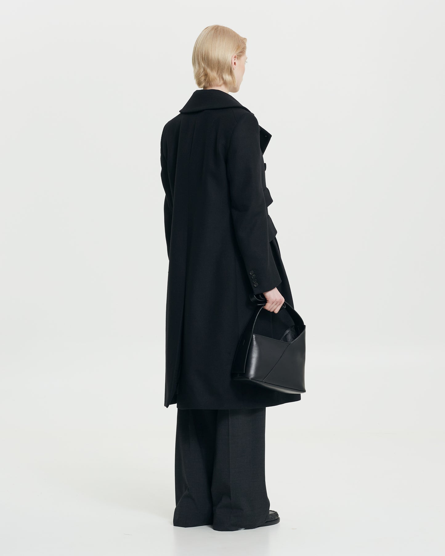 _MALLONI Cappotto NERO