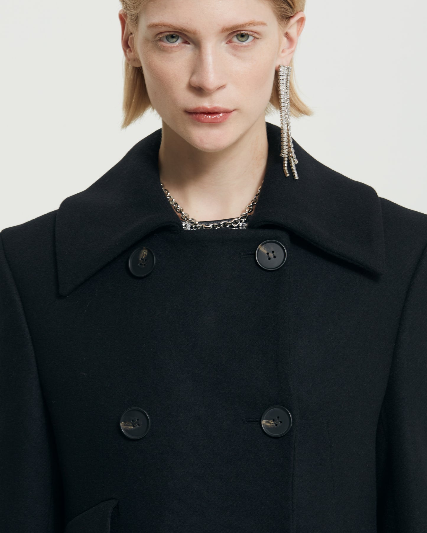 _MALLONI Cappotto NERO