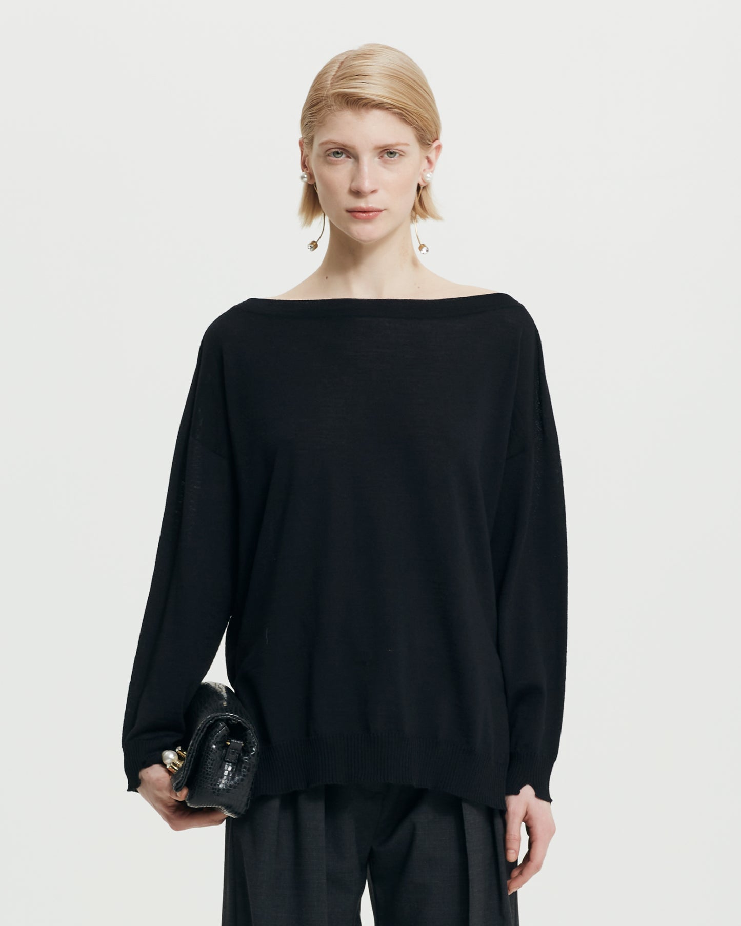 _MALLONI Tricot NERO