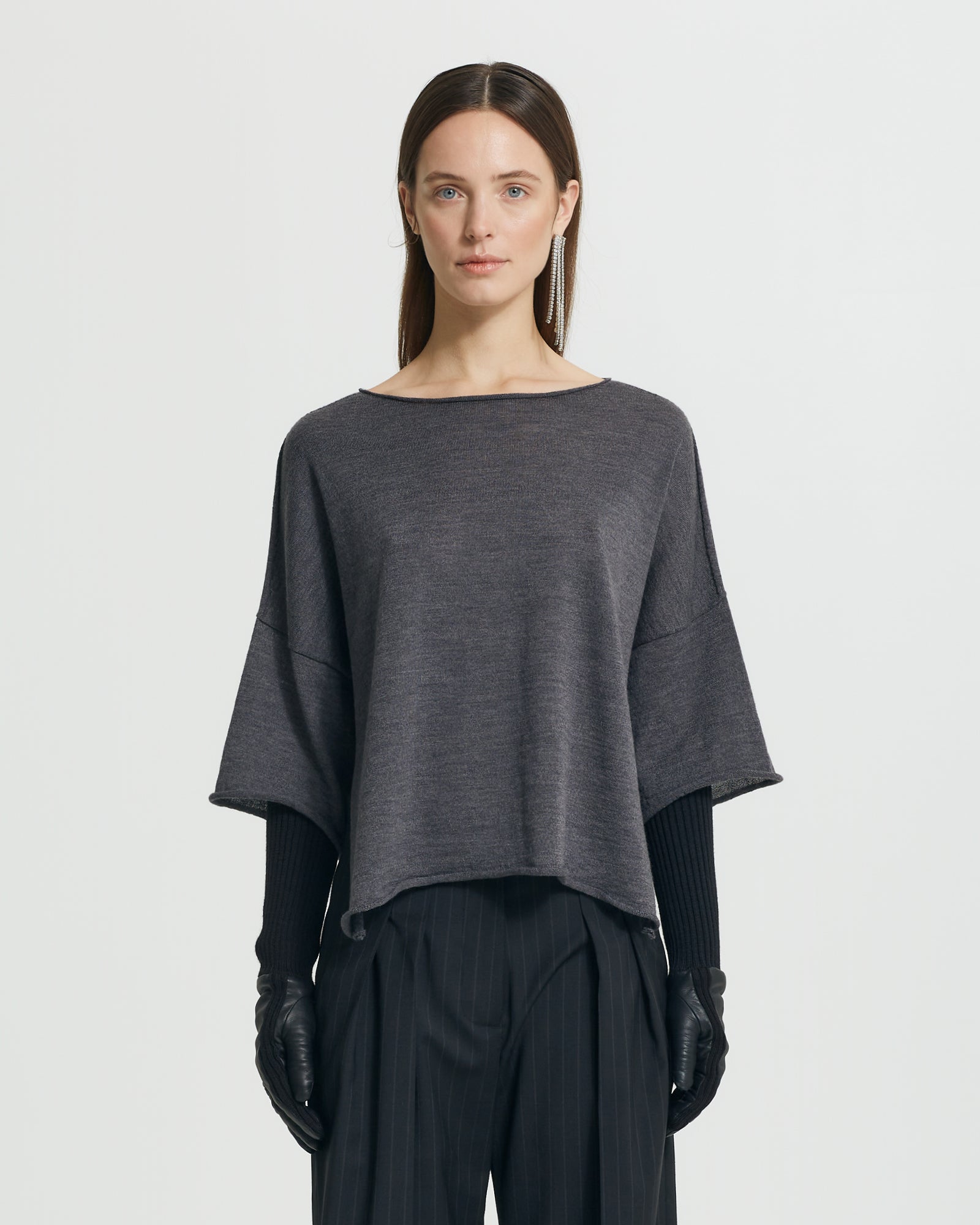 _MALLONI T-shirt GRIGIO