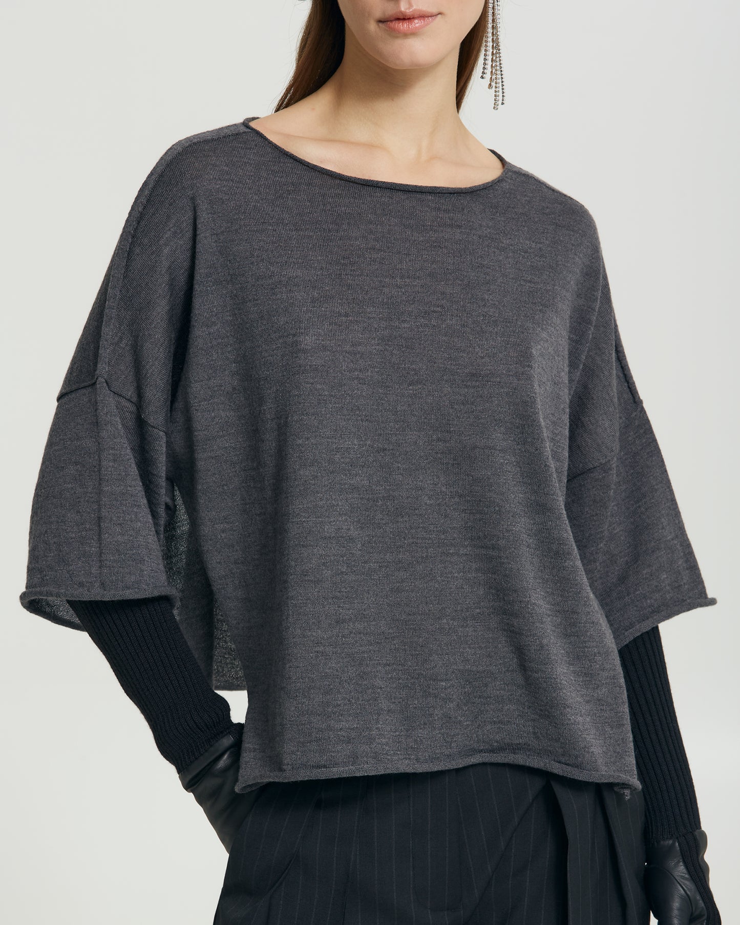_MALLONI T-shirt GRIGIO
