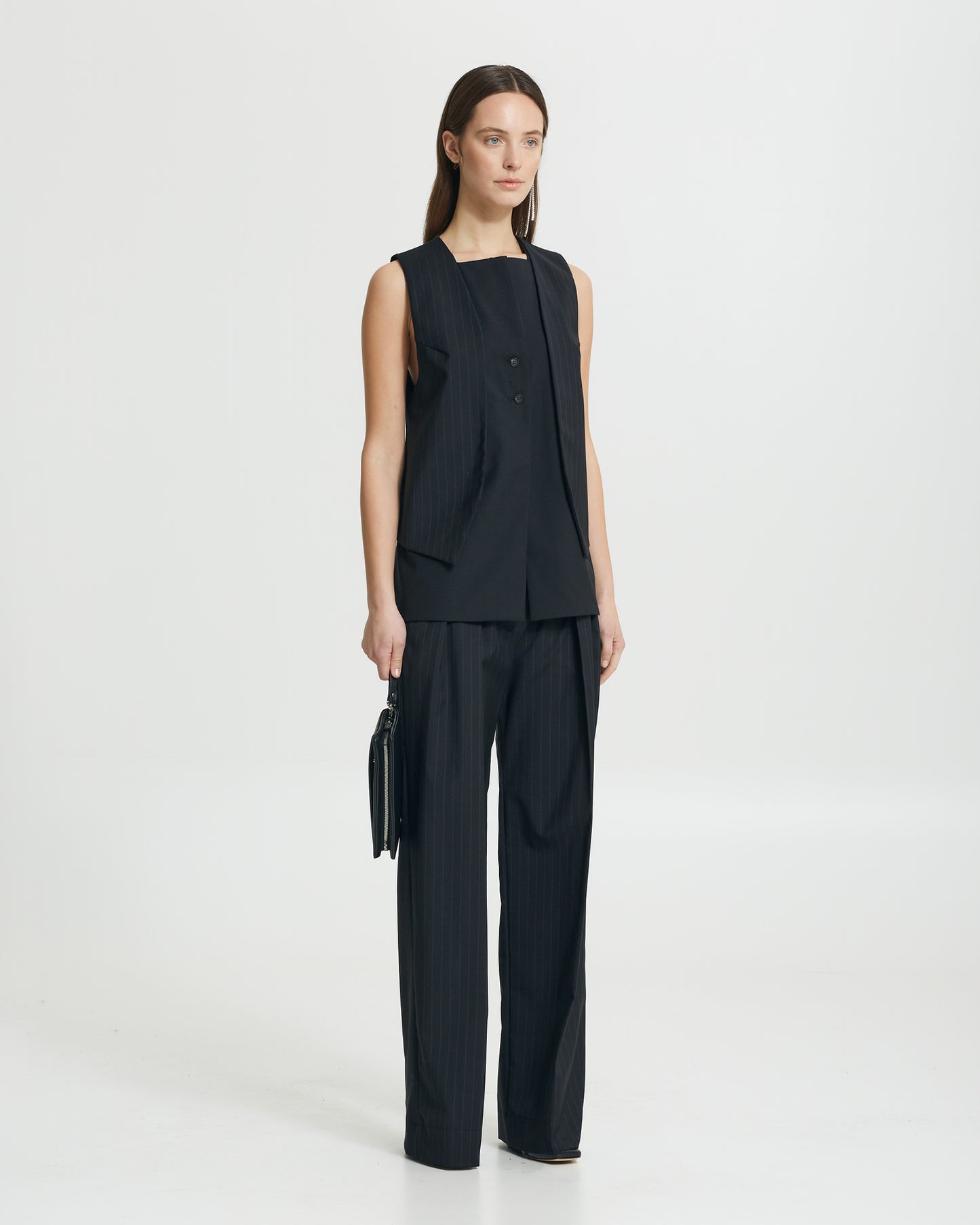 _MALLONI Gilet NERO