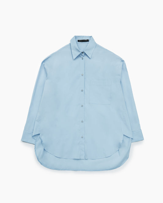 _MALLONI Camicia CELESTE