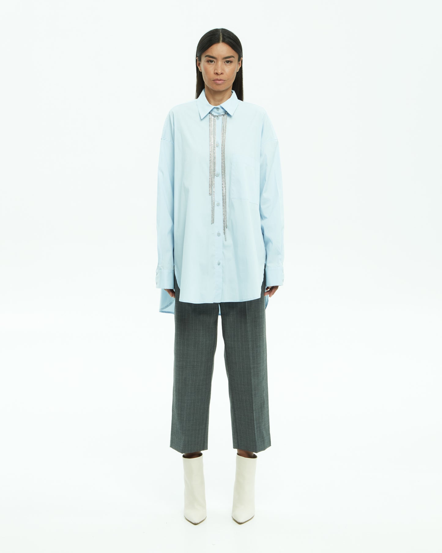 _MALLONI Camicia CELESTE