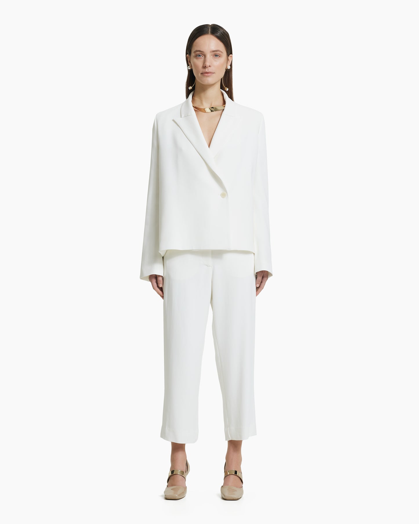 _MALLONI Pantalone BIANCO