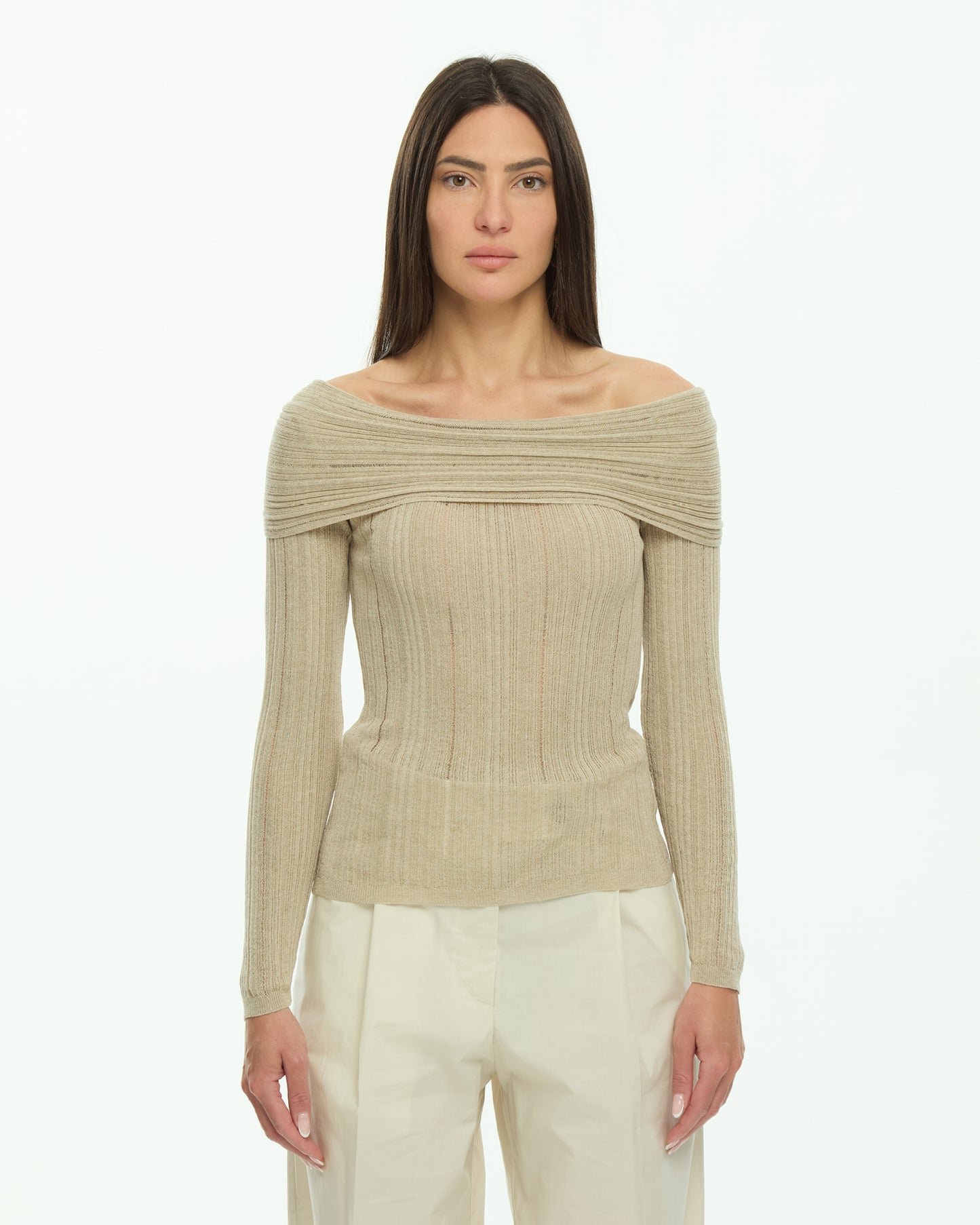 _MALLONI Maglia BEIGE