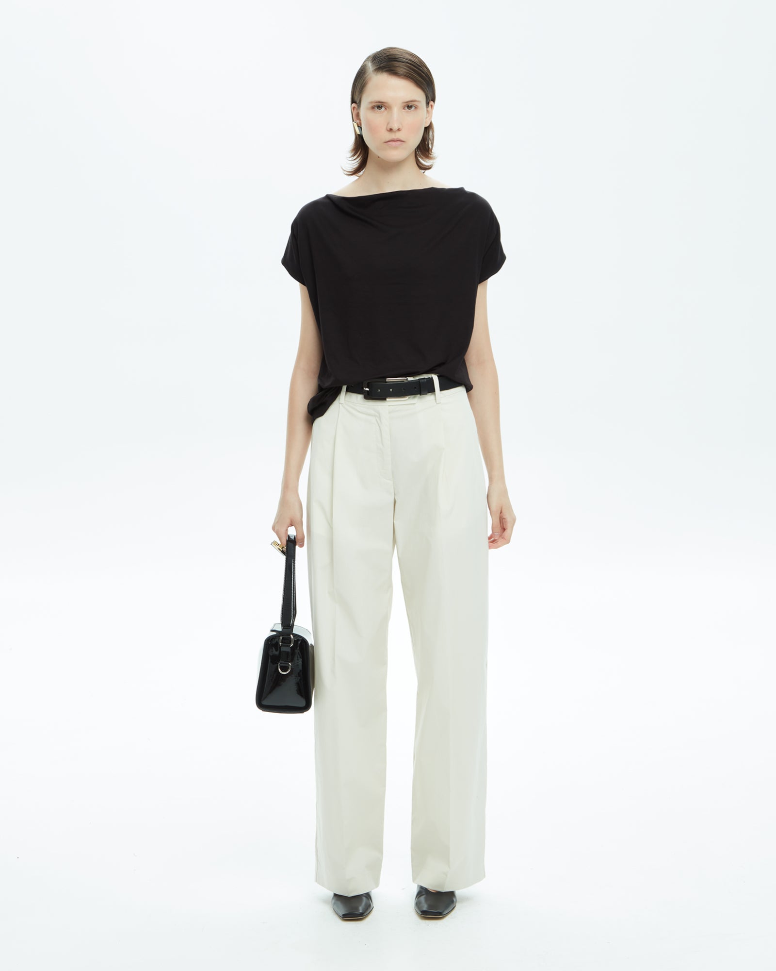 _MALLONI T-shirt NERO