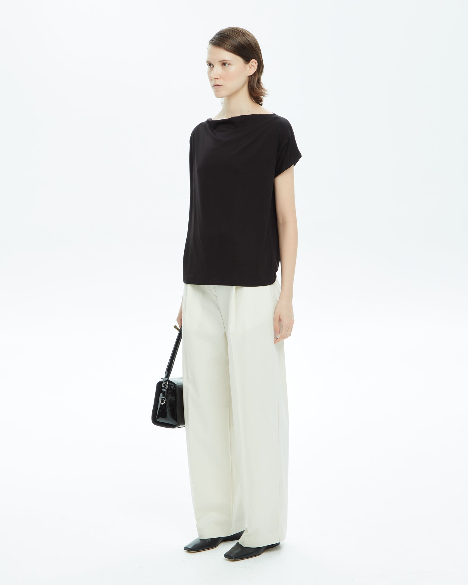_MALLONI T-shirt NERO