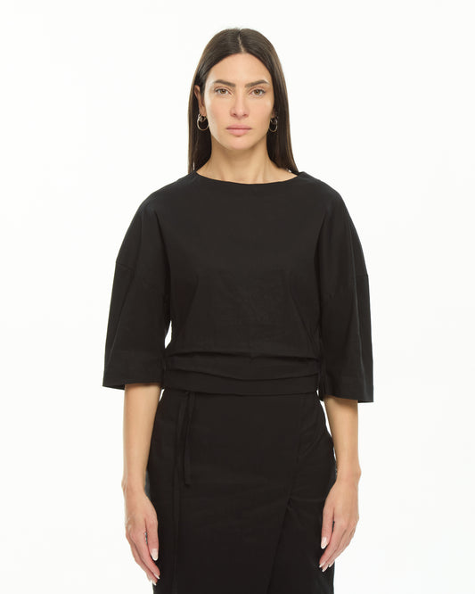 _MALLONI Top NERO
