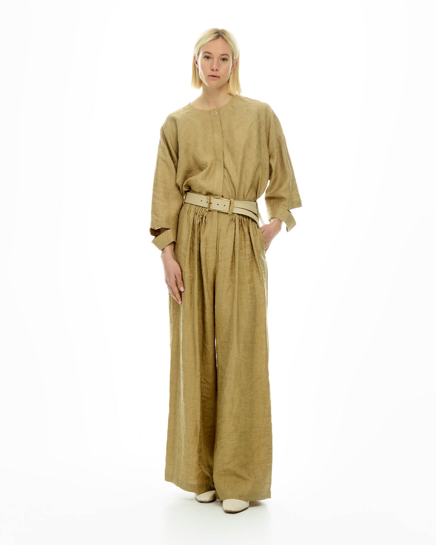 _MALLONI Camicia BEIGE