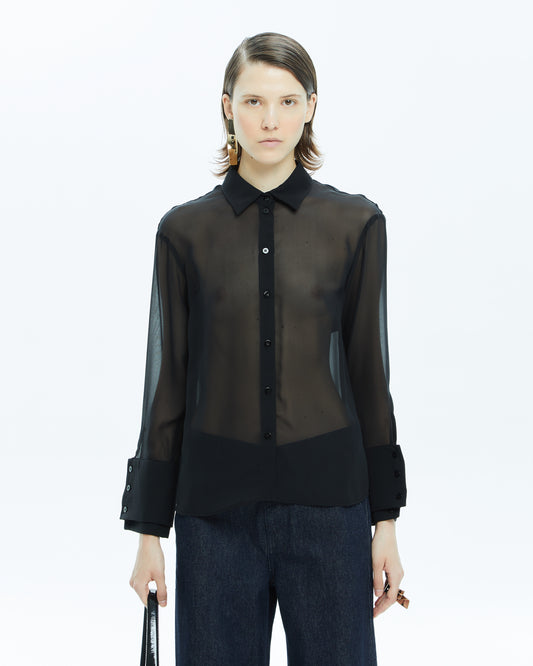 _MALLONI Camicia NERO