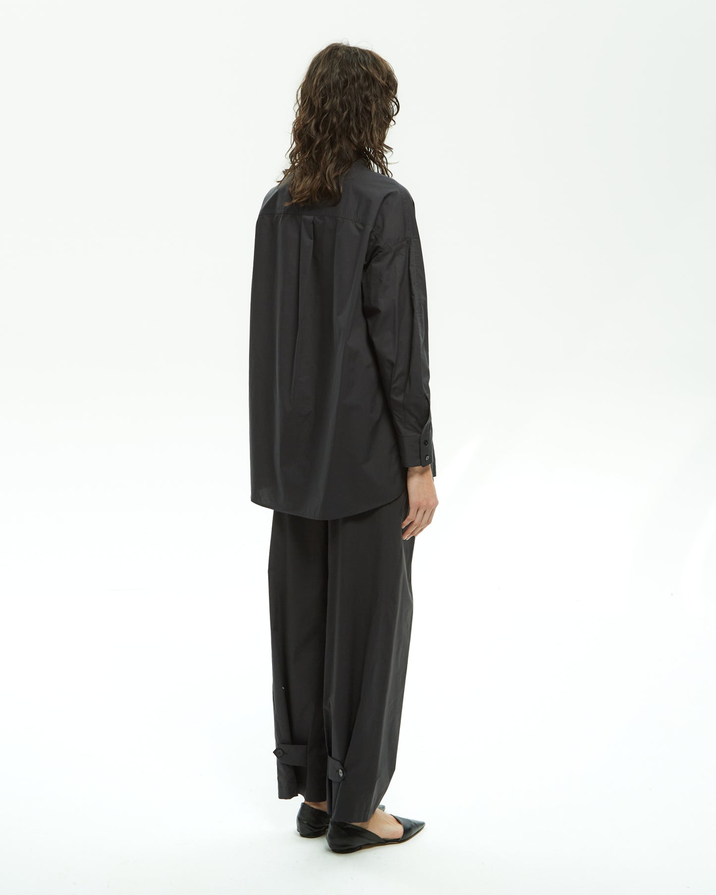 _MALLONI Camicia in cotone NERO