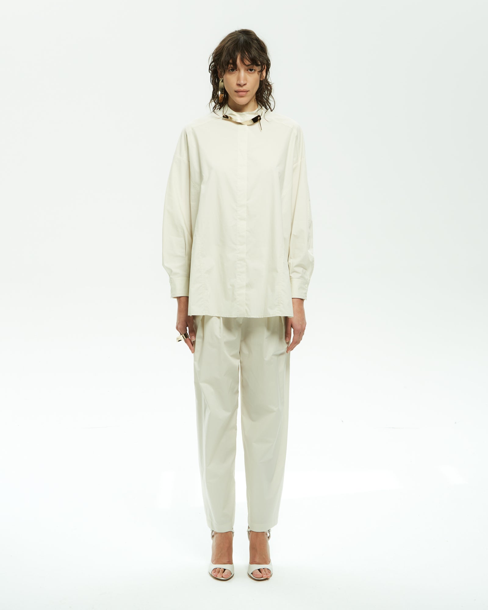 _MALLONI Camicia in cotone BEIGE