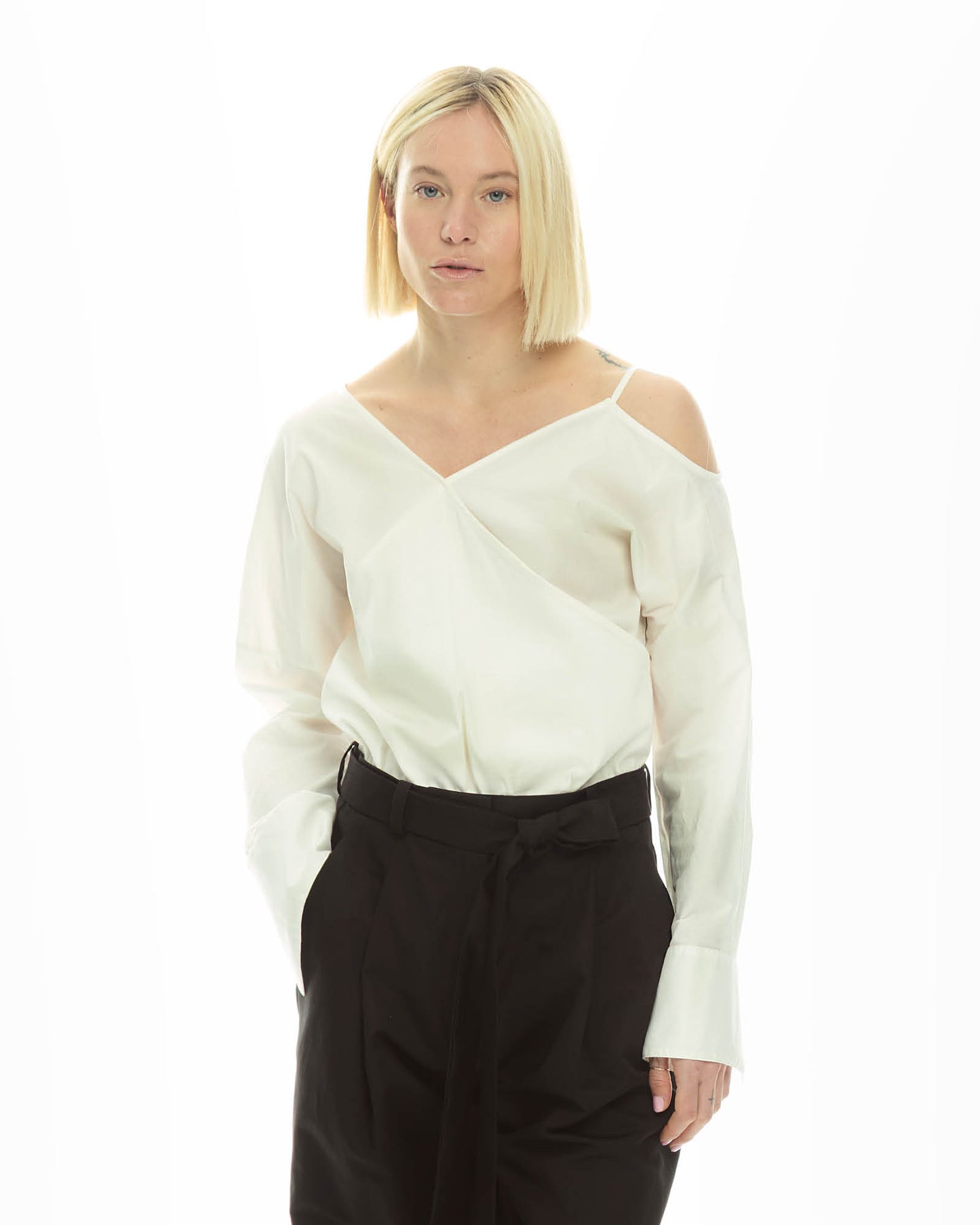 _MALLONI Camicia body BIANCO