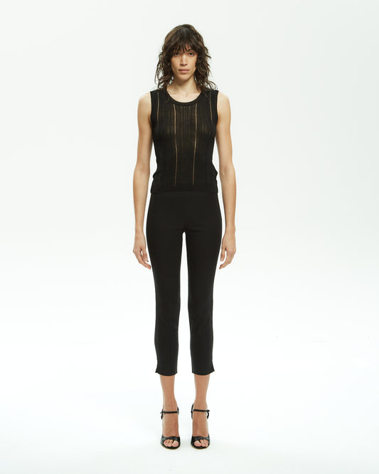 _MALLONI Pantalone leggings stretch NERO