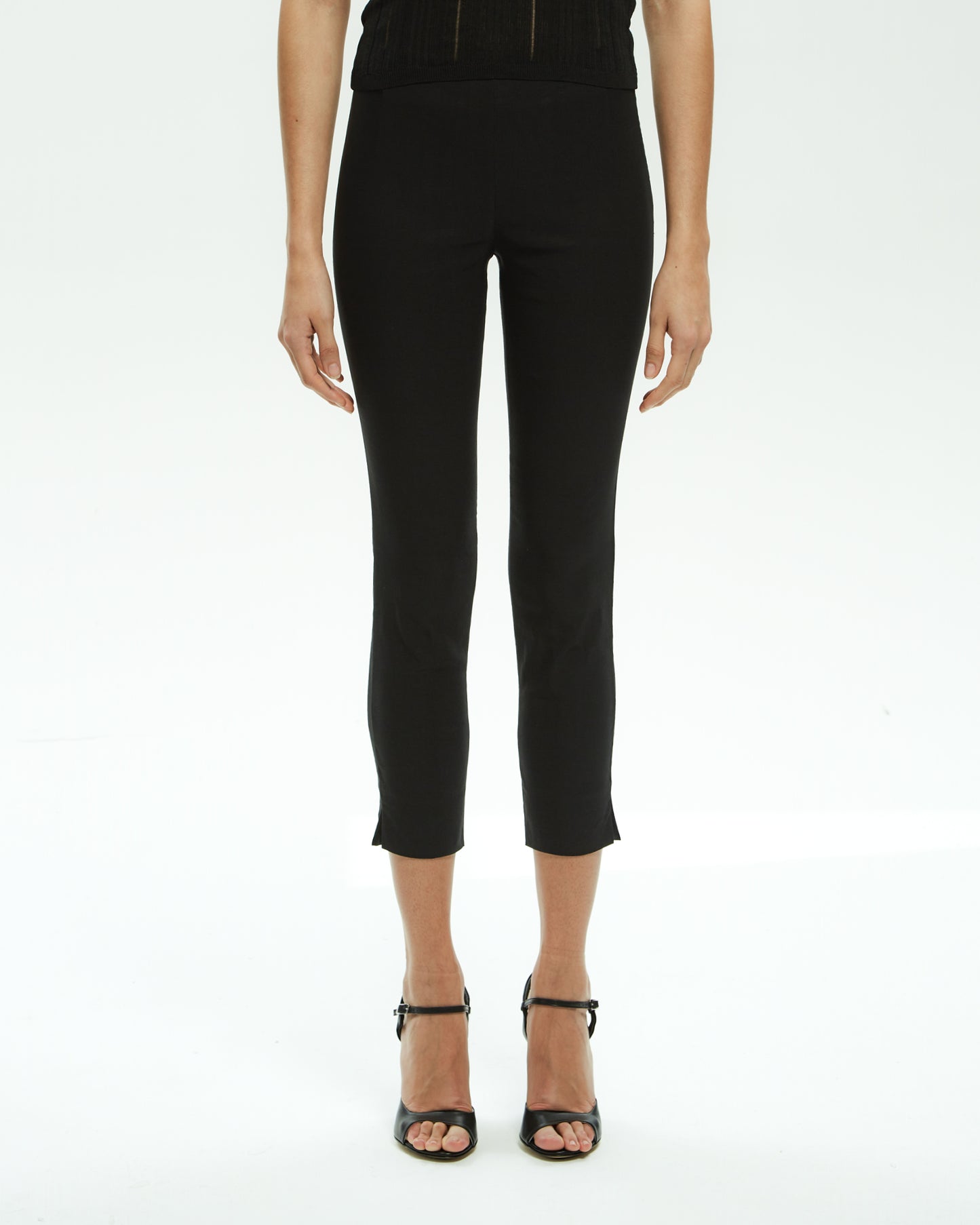 _MALLONI Pantalone leggings stretch NERO