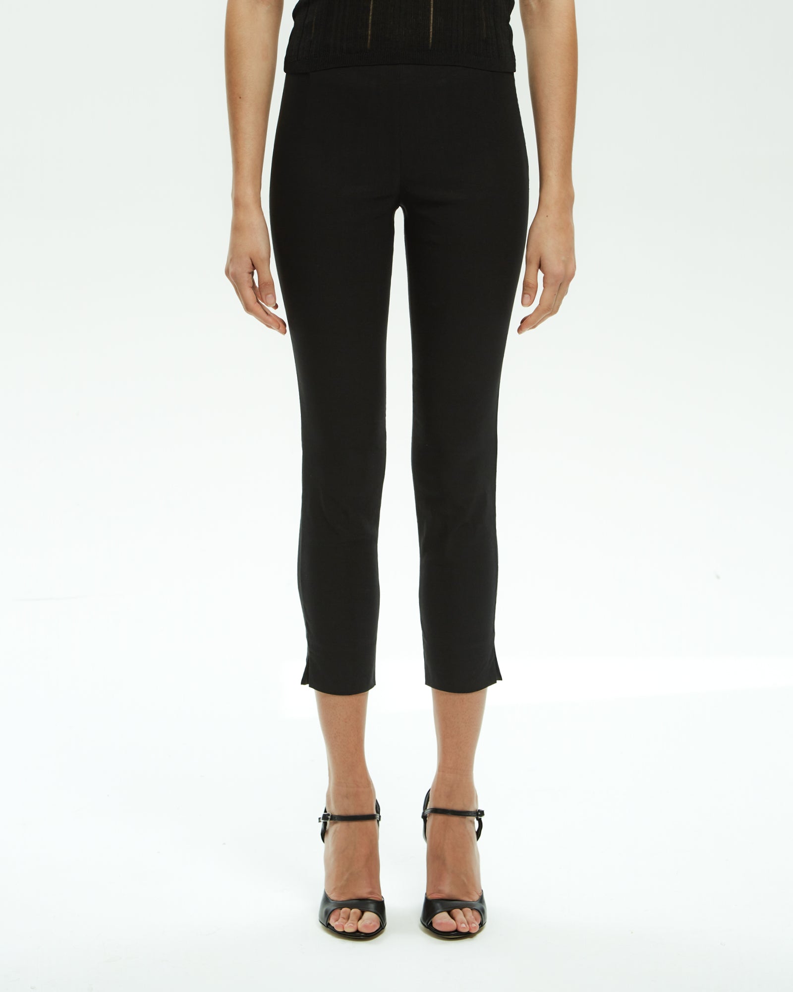 _MALLONI Pantalone leggings stretch NERO