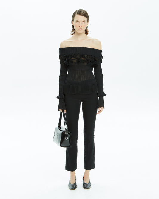 _MALLONI Pantalone NERO