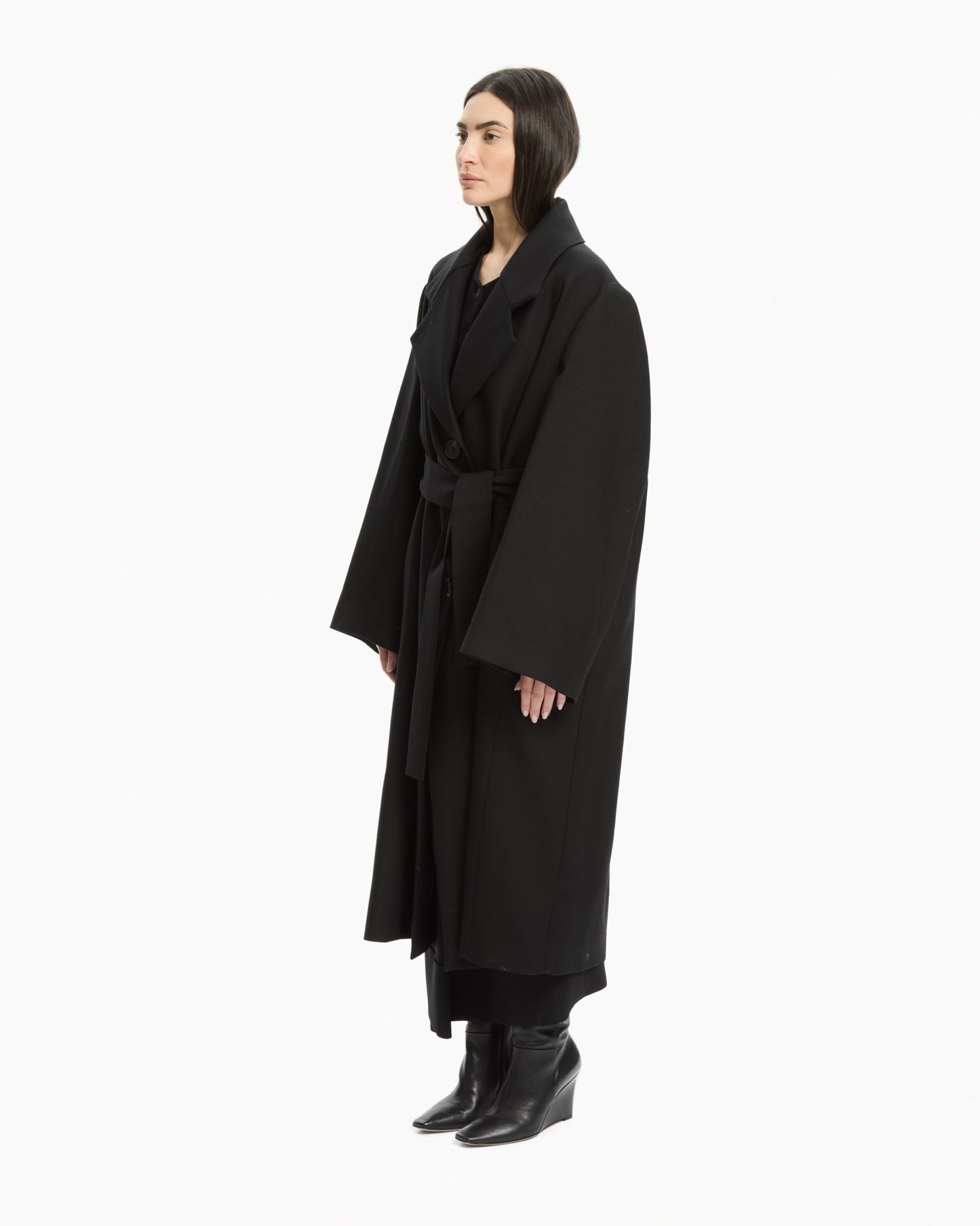 _MALLONI Cappotto NERO