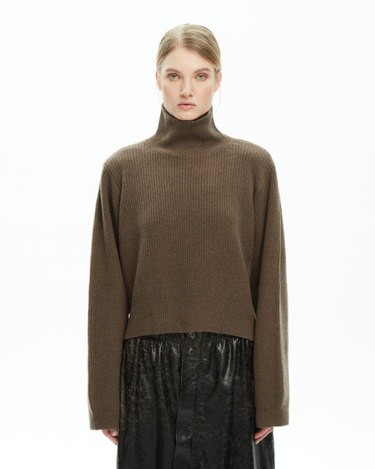 _MALLONI Maglia MARRONE