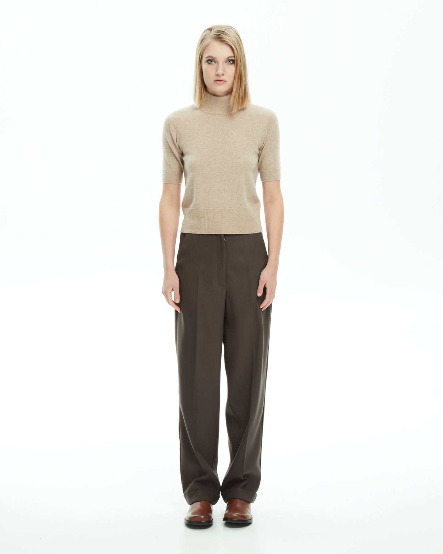 _MALLONI Maglia MARRONE