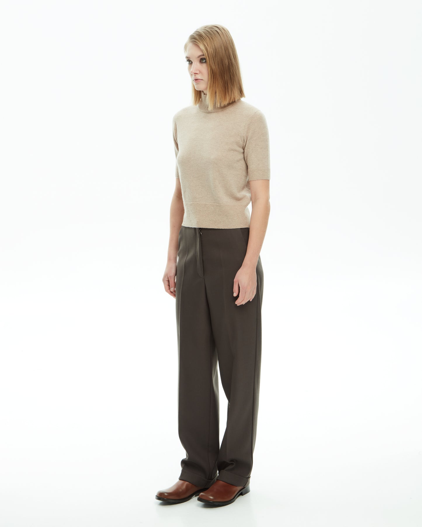 _MALLONI Maglia MARRONE