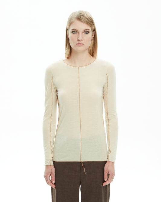 _MALLONI Maglia BEIGE