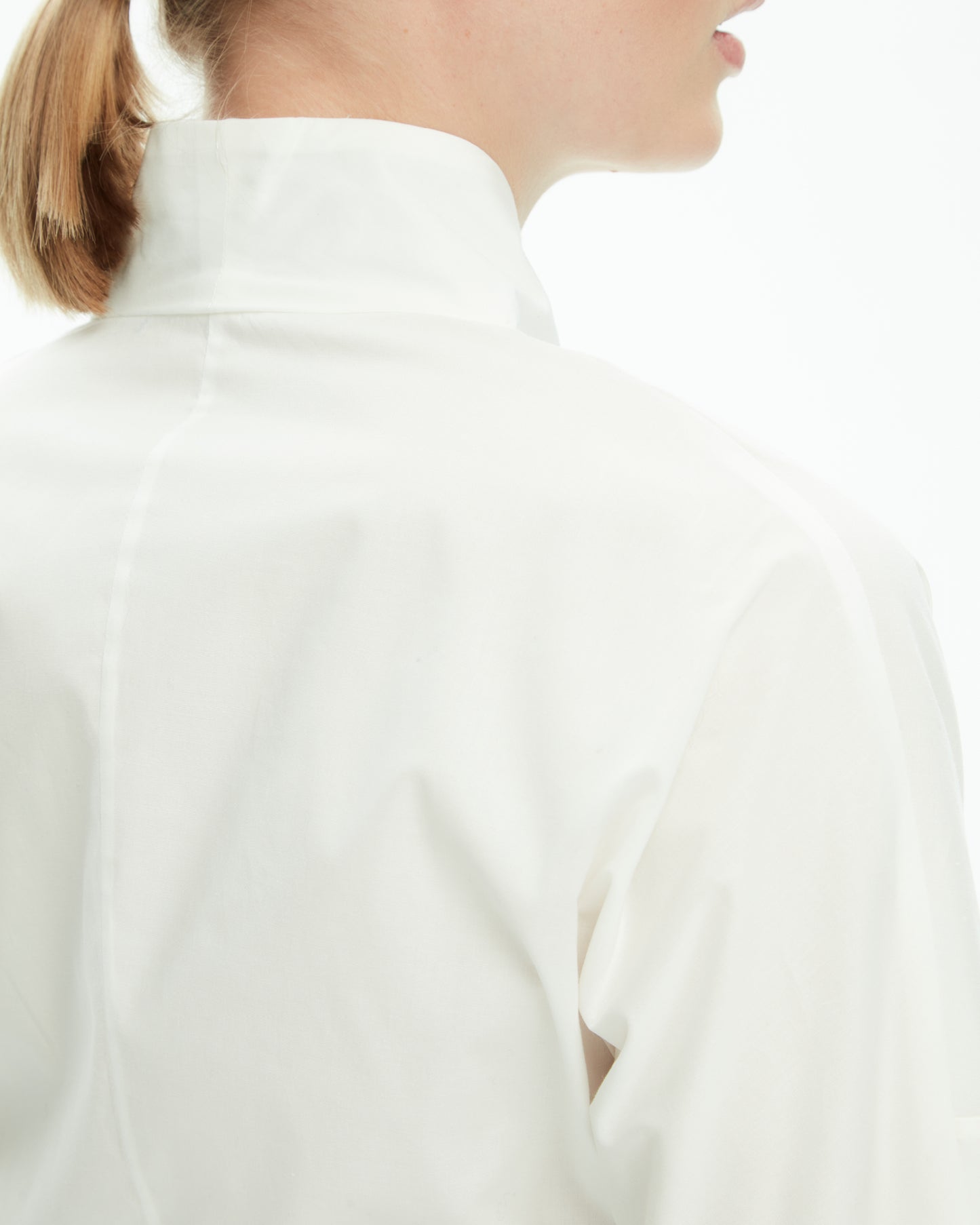 _MALLONI Camicia asimmetrica BIANCO