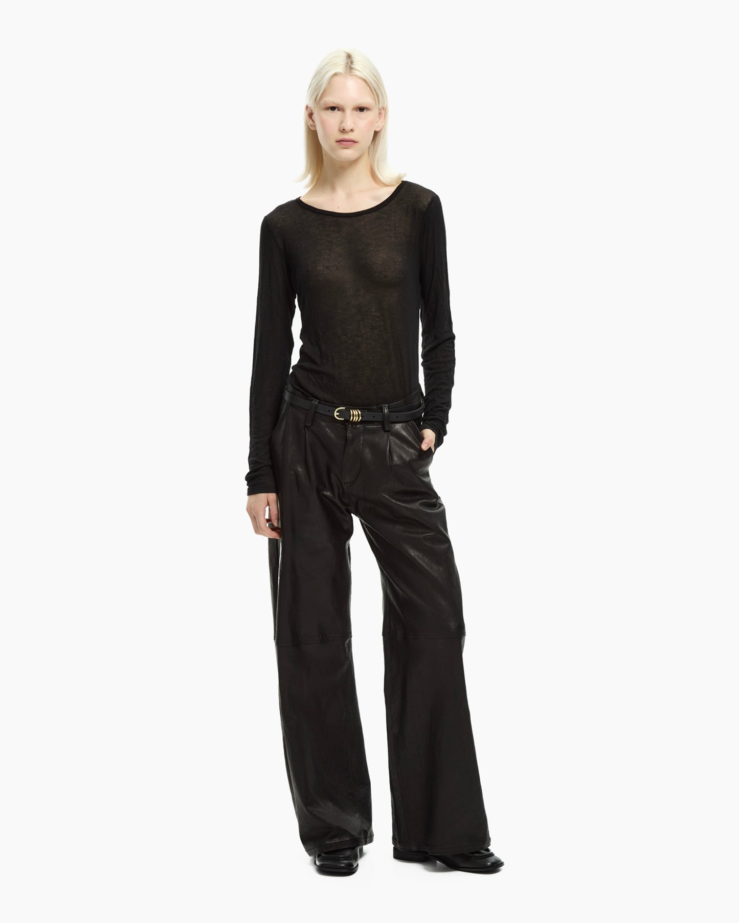 _MALLONI Pantalone NERO