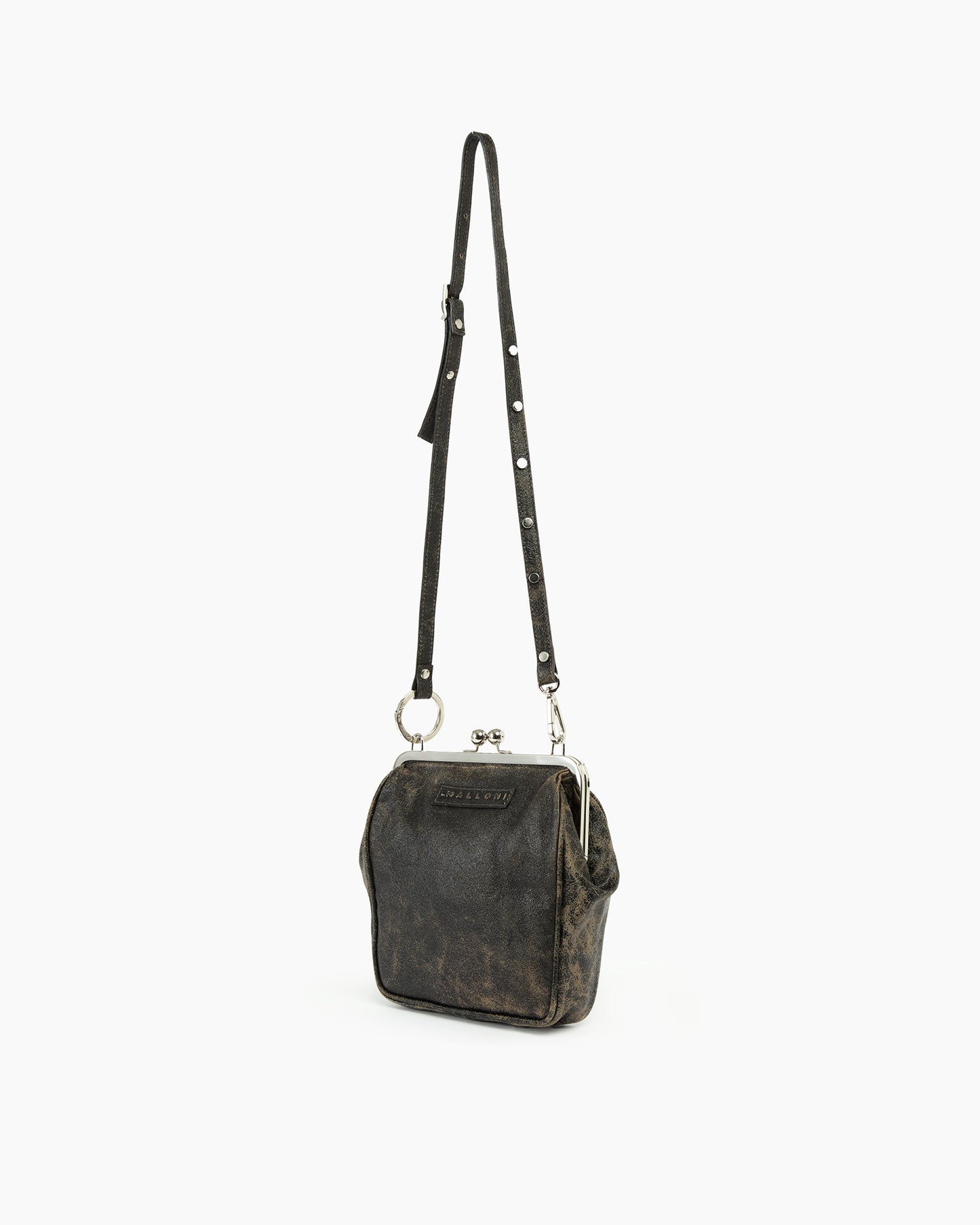 _MALLONI Borsa con tracolla MARRONE