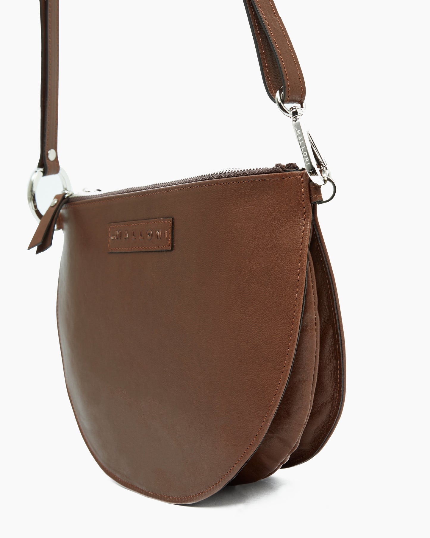 _MALLONI Borsa MARRONE