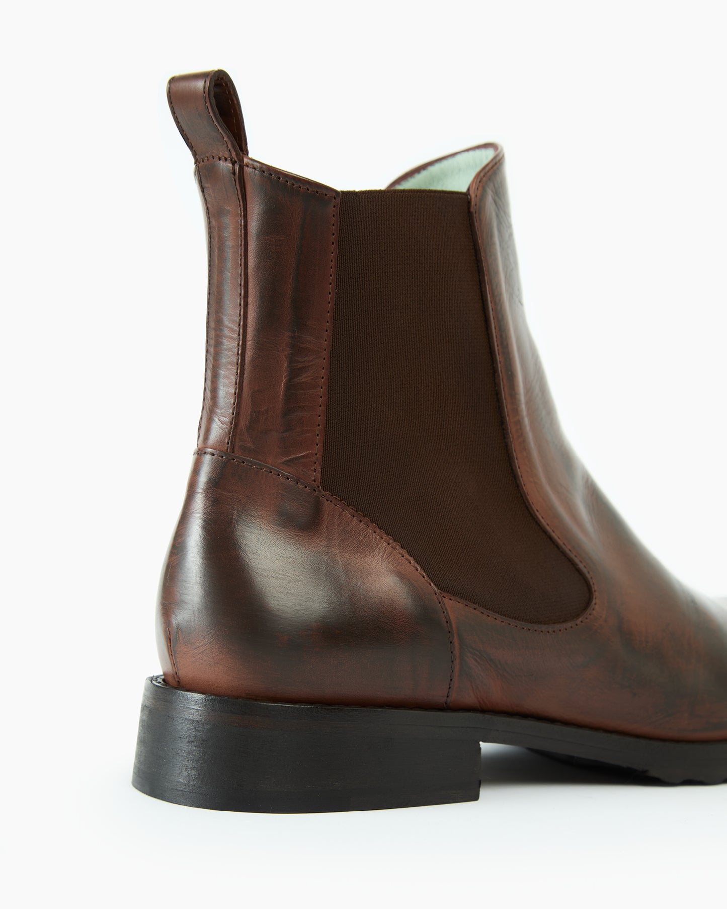 _MALLONI Stivaletto chelsea MARRONE