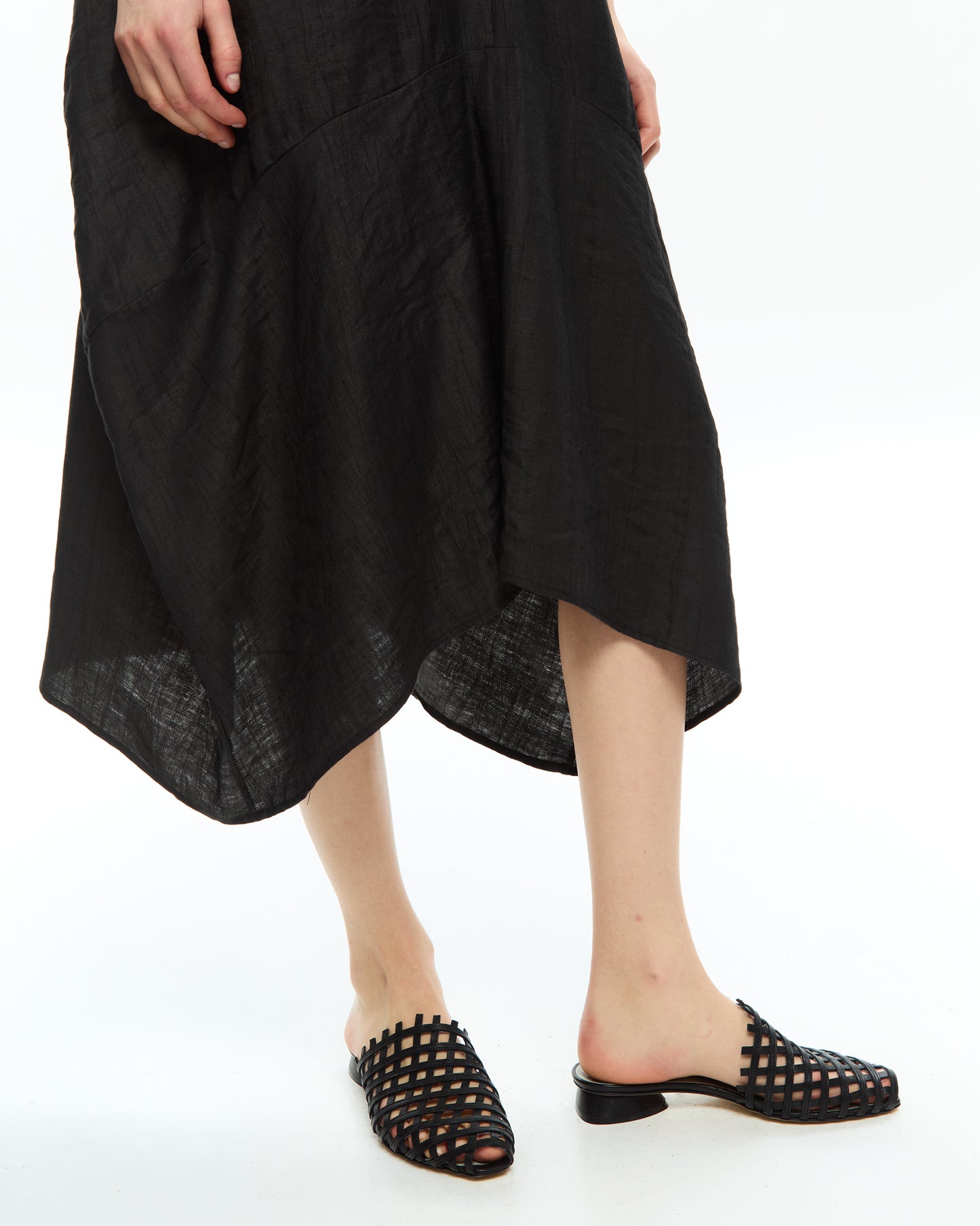 _MALLONI Abito midi NERO