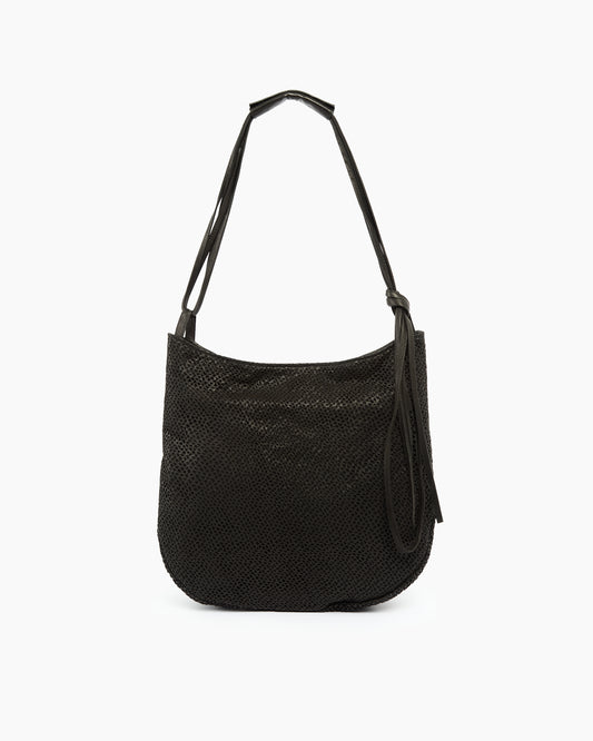 _MALLONI Borsa a spalla NERO