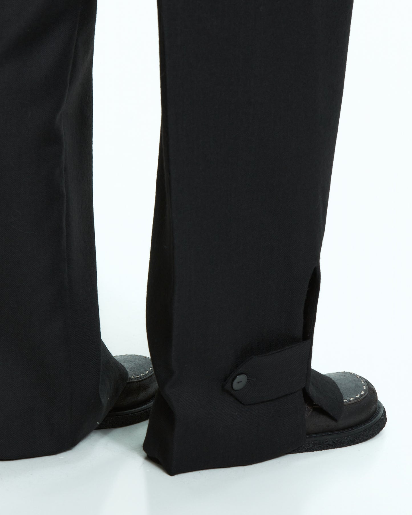 _MALLONI Pantalone palazzo NERO