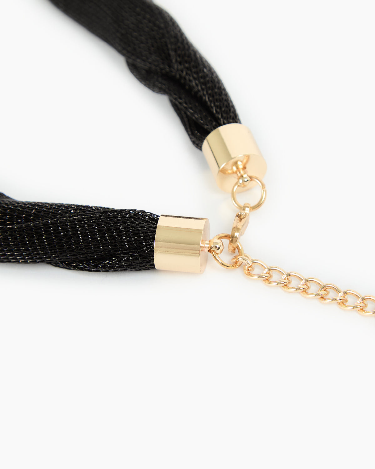 _MALLONI Collana con pendente scultoreo NERO