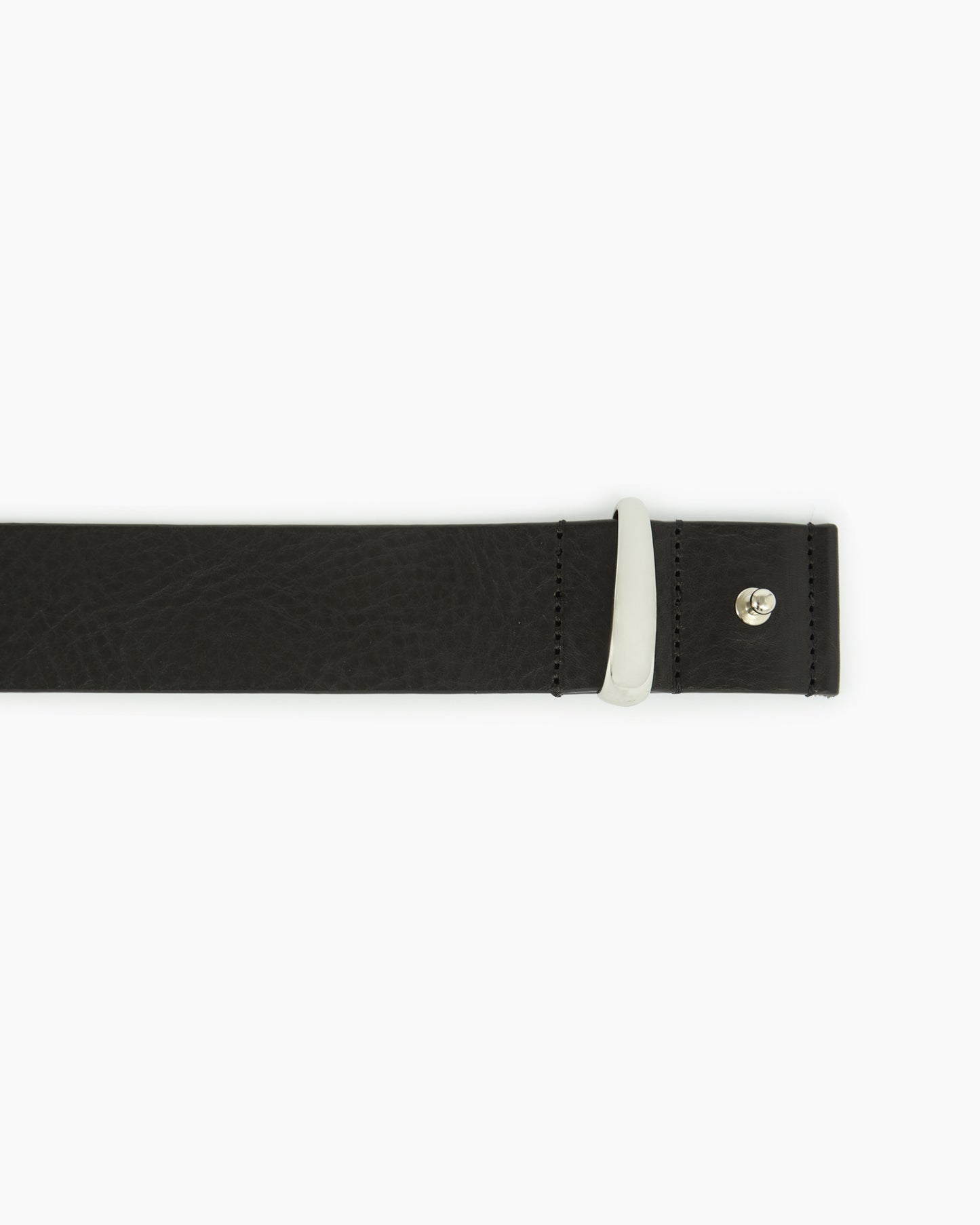 _MALLONI Cinta in pelle NERO