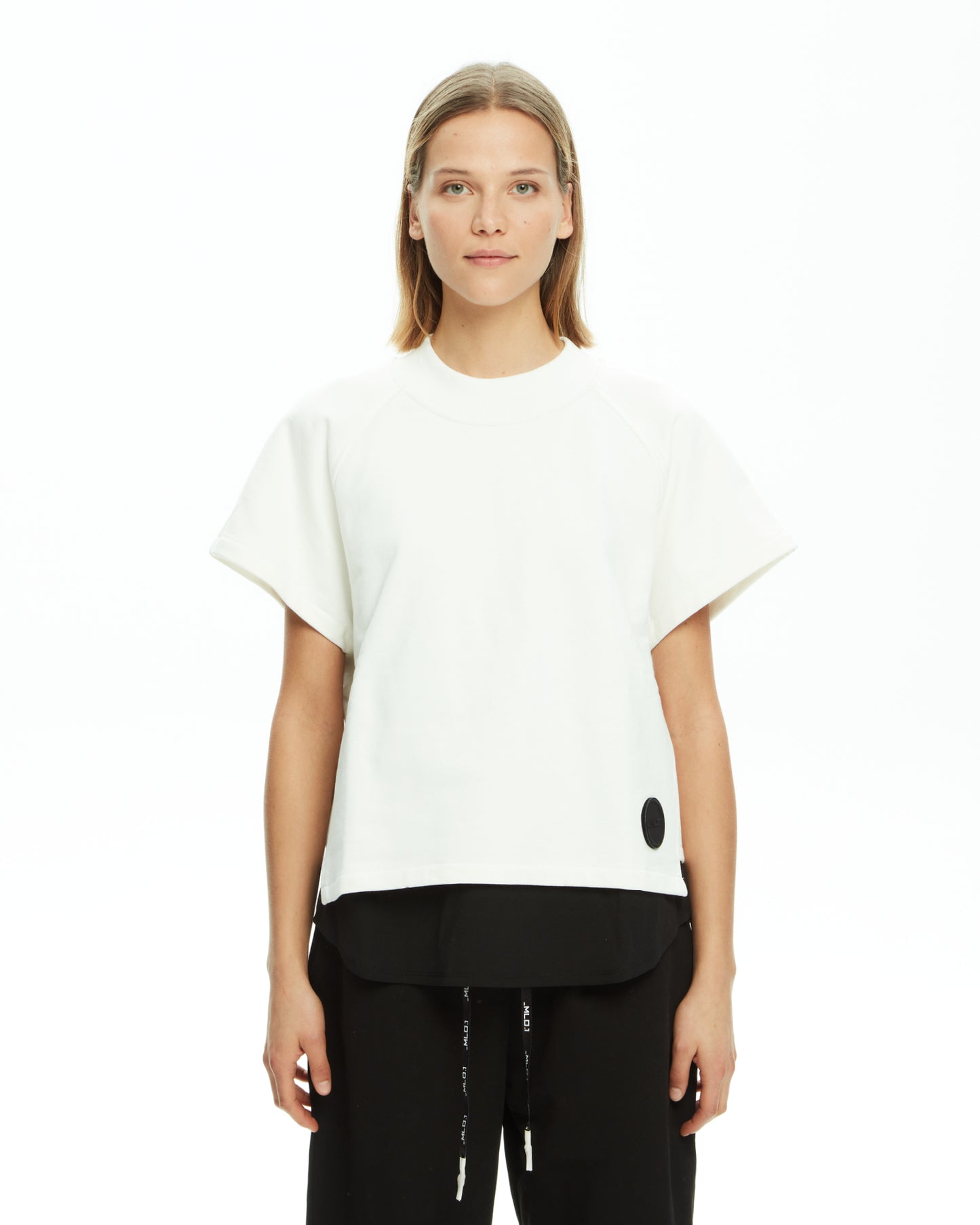 MLO T-shirt con logo MLO GRIGIO