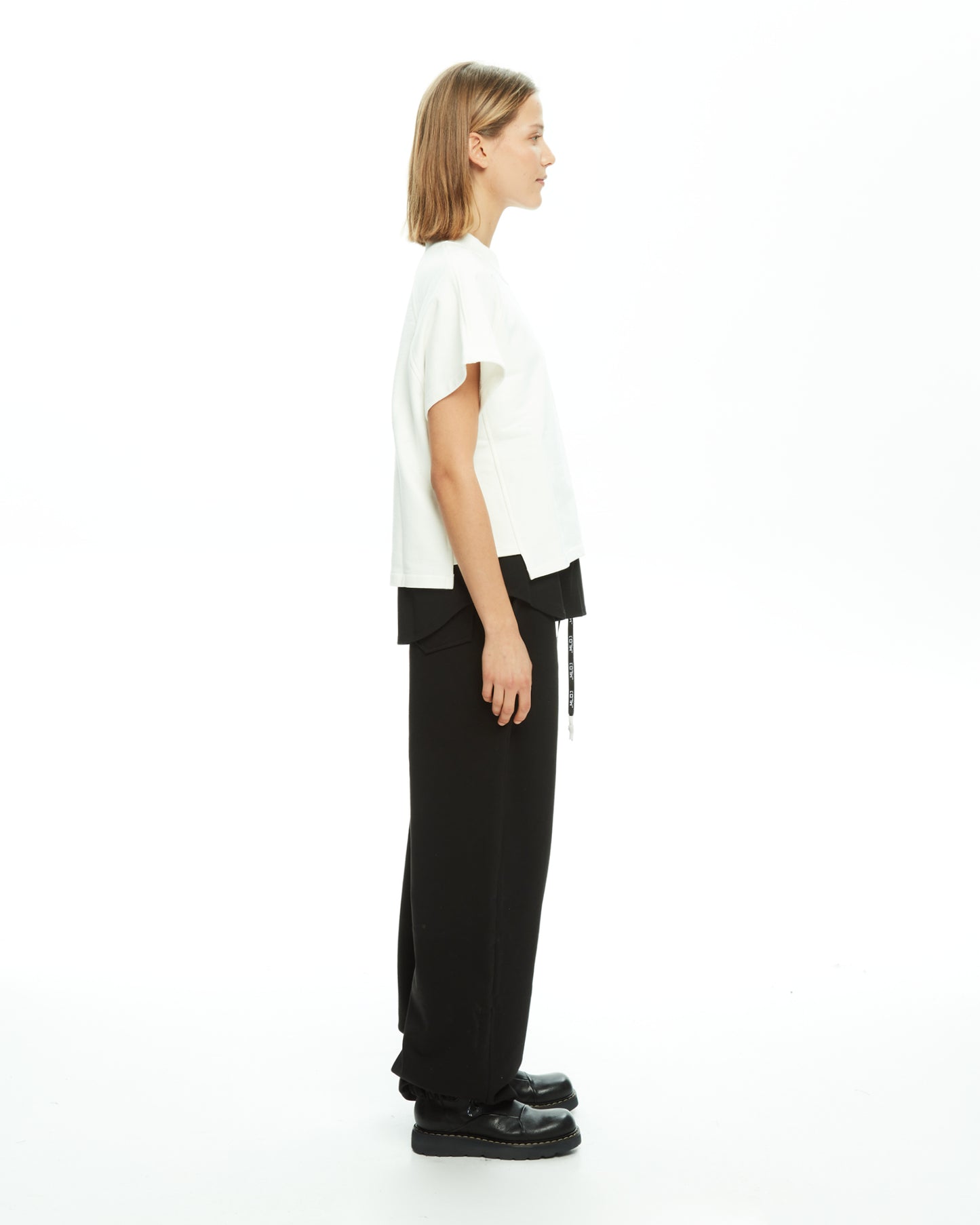 MLO T-shirt con logo MLO GRIGIO