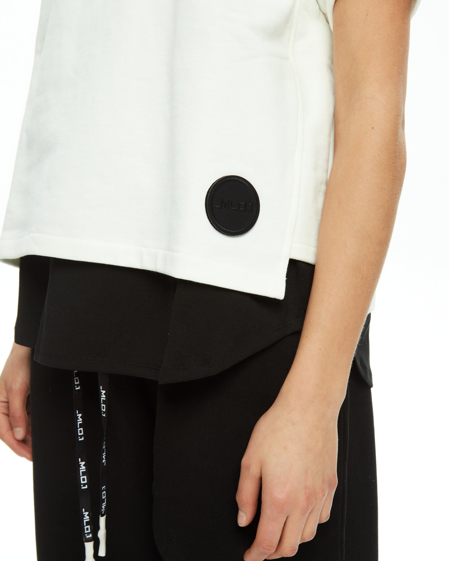 MLO T-shirt con logo MLO GRIGIO