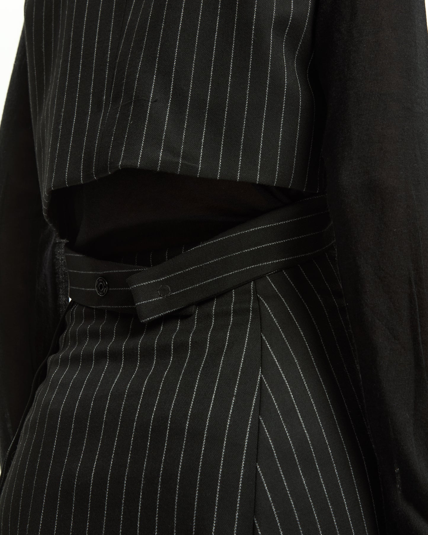 MLO Gilet ad incrocio NERO