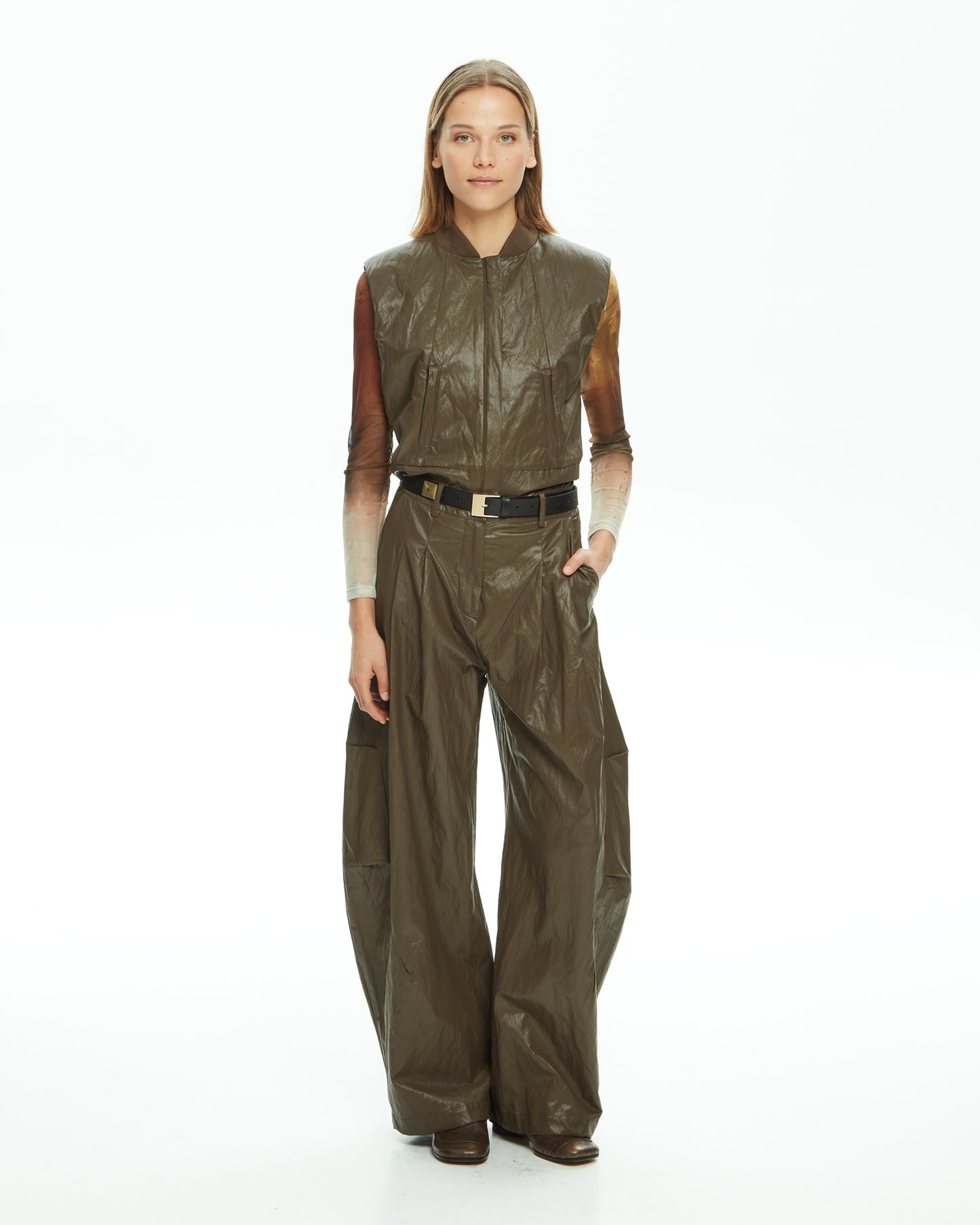 MLO Gilet Tecnico MARRONE