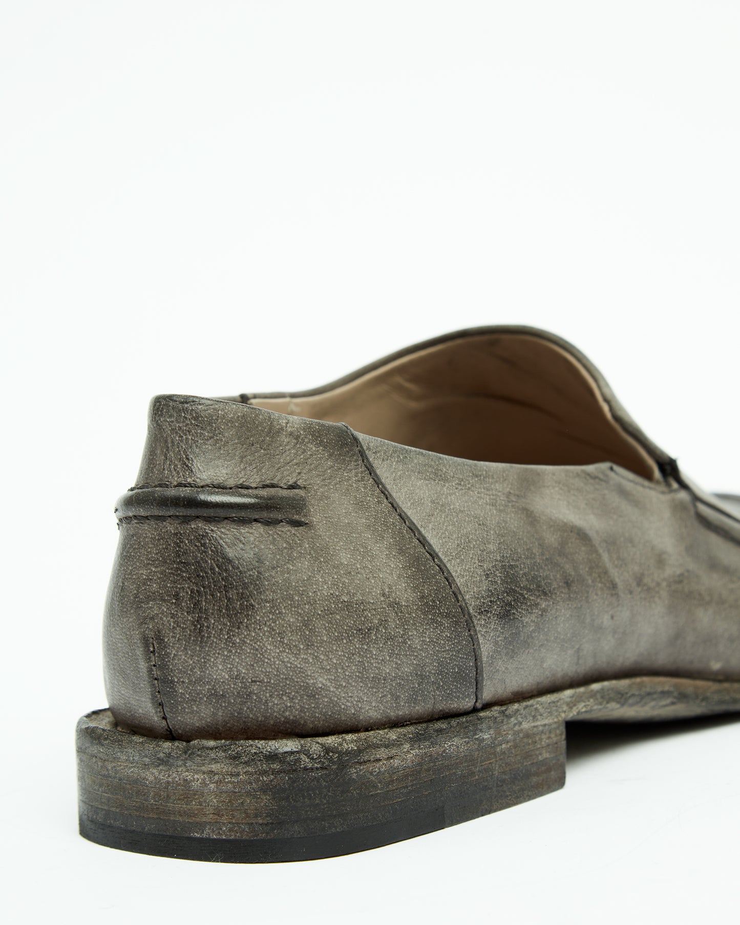 MLO Mocassini in pelle GRIGIO