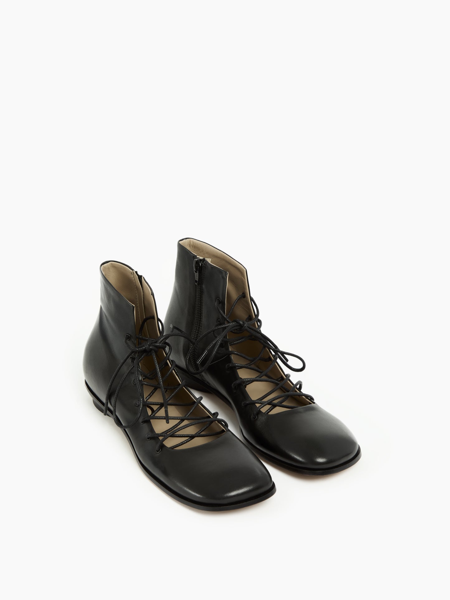 MLO Stivaletto stringato NERO